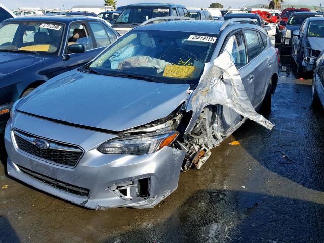 4S3GTAN6XH3718965 - 2017 SUBARU IMPREZA LI SILVER photo 2