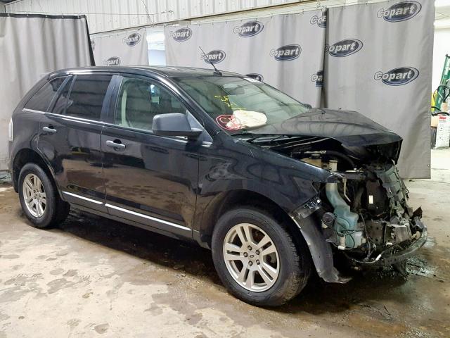 2FMDK36C78BA03479 - 2008 FORD EDGE SE BLACK photo 1