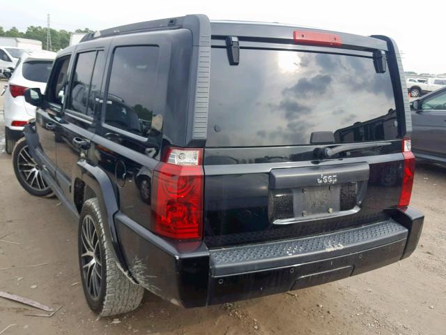 1J8HH48K78C158525 - 2008 JEEP COMMANDER BLACK photo 3