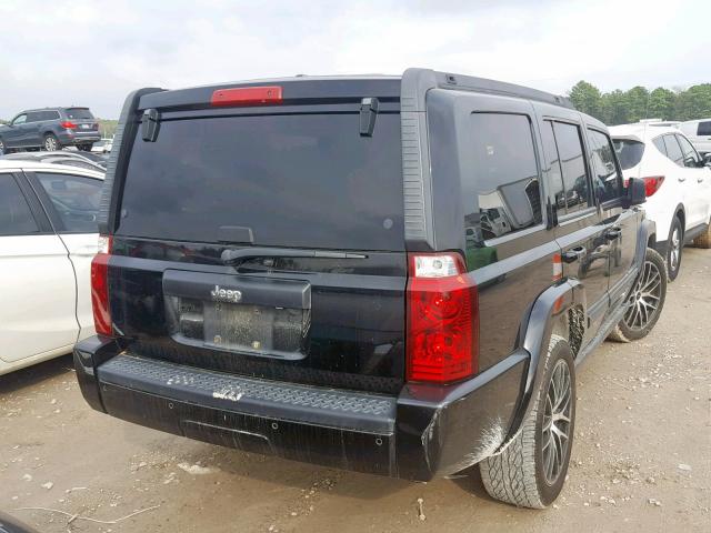 1J8HH48K78C158525 - 2008 JEEP COMMANDER BLACK photo 4