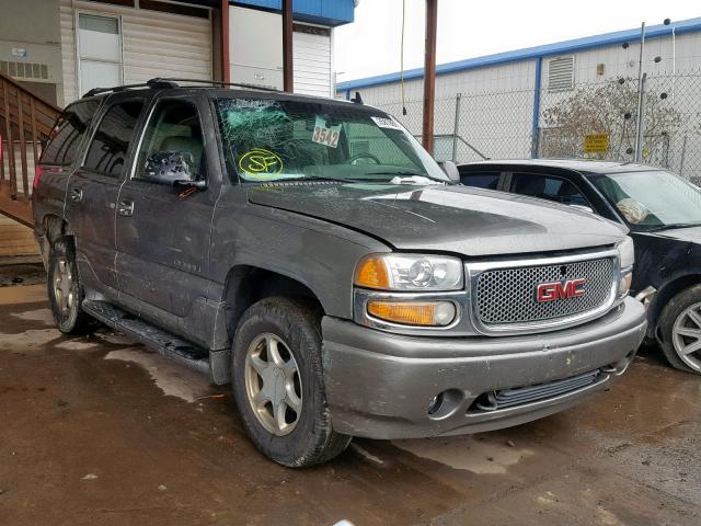 1GKEK63U86J150866 - 2006 GMC YUKON DENA SILVER photo 1