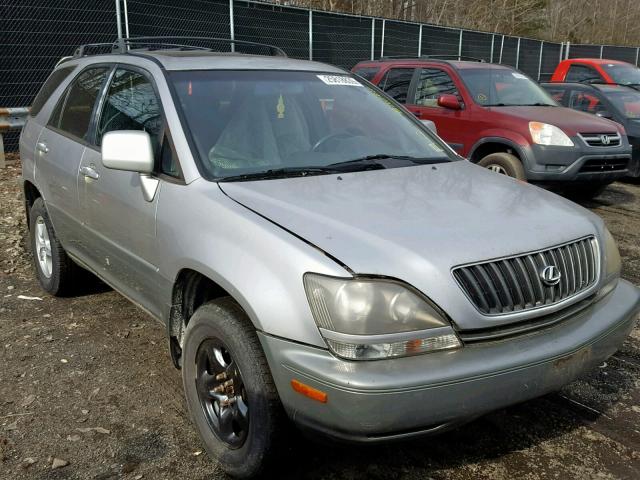 JT6HF10U9X0043621 - 1999 LEXUS RX 300 SILVER photo 1