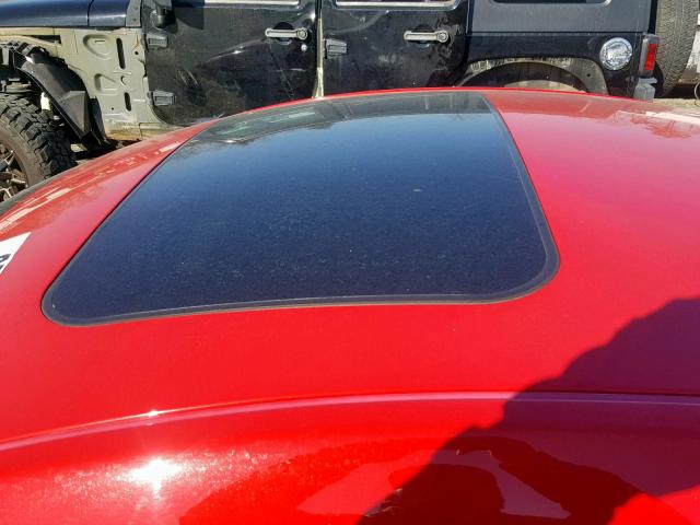 3VWFE21C23M440381 - 2003 VOLKSWAGEN NEW BEETLE RED photo 9