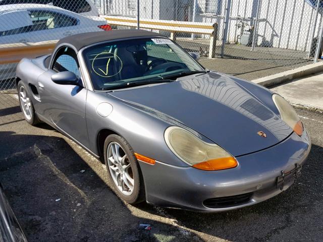 WP0CA29892U621487 - 2002 PORSCHE BOXSTER GRAY photo 1