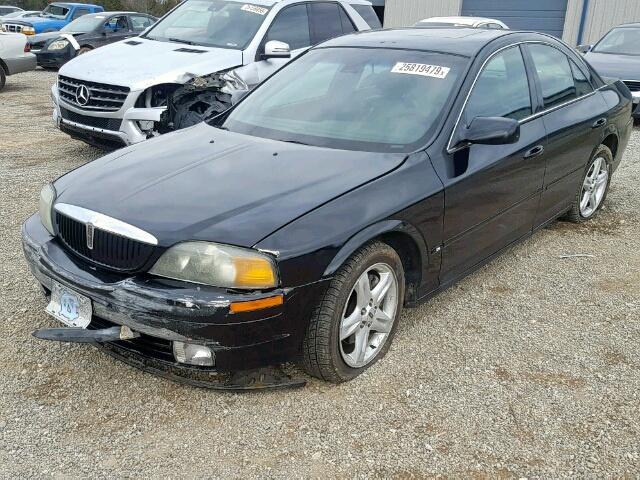 1LNHM87A91Y727057 - 2001 LINCOLN LS BLACK photo 2