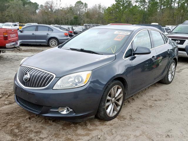 1G4PS5SK7D4200601 - 2013 BUICK VERANO GRAY photo 2