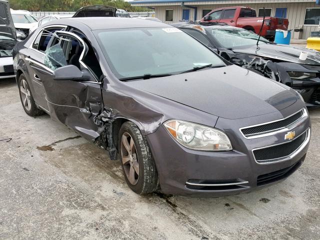 1G1ZC5EU5BF287514 - 2011 CHEVROLET MALIBU 1LT GRAY photo 1