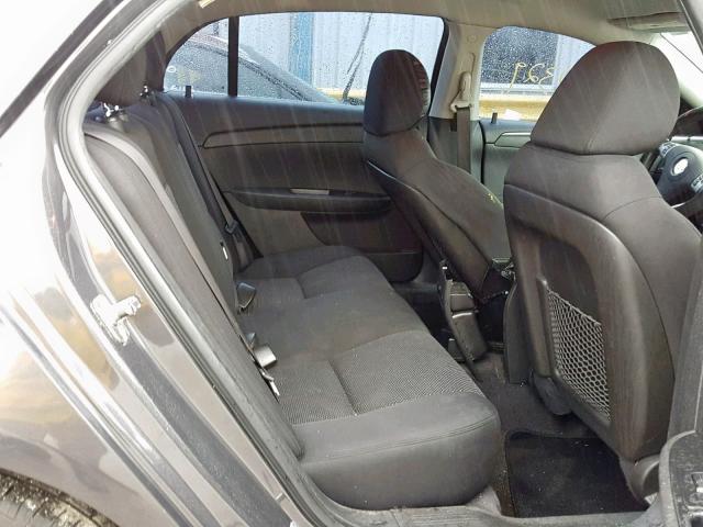 1G1ZC5EU5BF287514 - 2011 CHEVROLET MALIBU 1LT GRAY photo 6