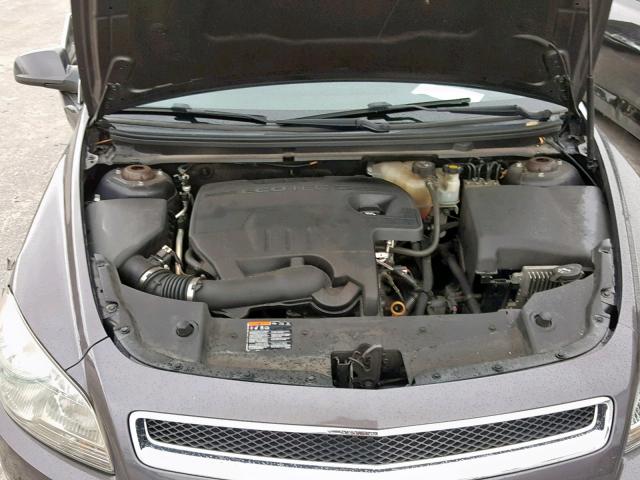 1G1ZC5EU5BF287514 - 2011 CHEVROLET MALIBU 1LT GRAY photo 7