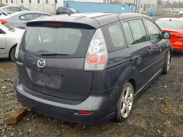 JM1CR293060104976 - 2006 MAZDA 5 CHARCOAL photo 4