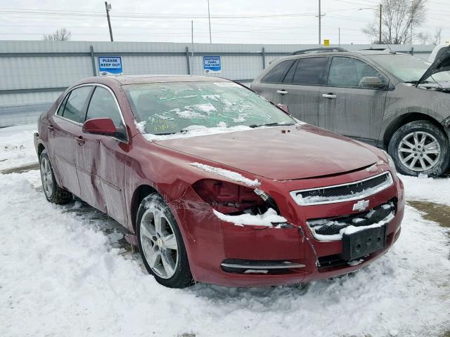 1G1ZD5EB3AF146015 - 2010 CHEVROLET MALIBU 2LT RED photo 1