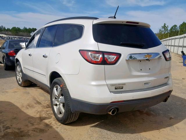 1GNKRJKD2HJ103132 - 2017 CHEVROLET TRAVERSE P WHITE photo 3