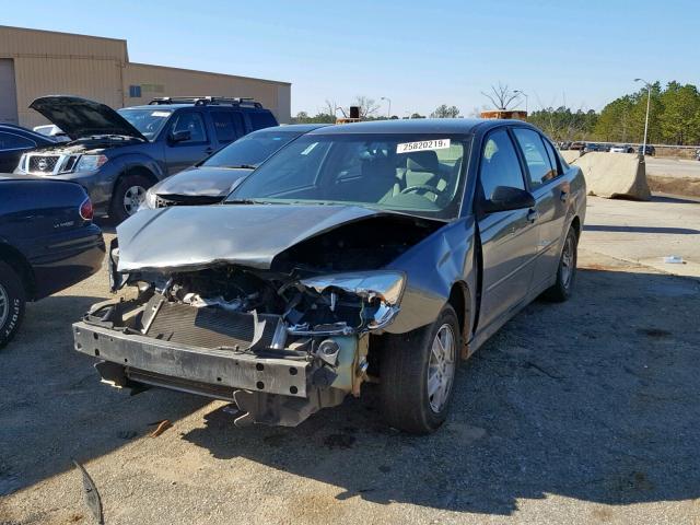 1G1ZT548X5F138038 - 2005 CHEVROLET MALIBU LS CHARCOAL photo 2