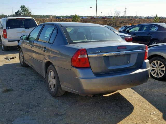 1G1ZT548X5F138038 - 2005 CHEVROLET MALIBU LS CHARCOAL photo 3