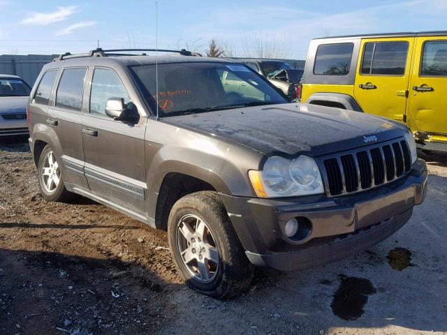 1J4GR48K85C550340 - 2005 JEEP GRAND CHER GRAY photo 1