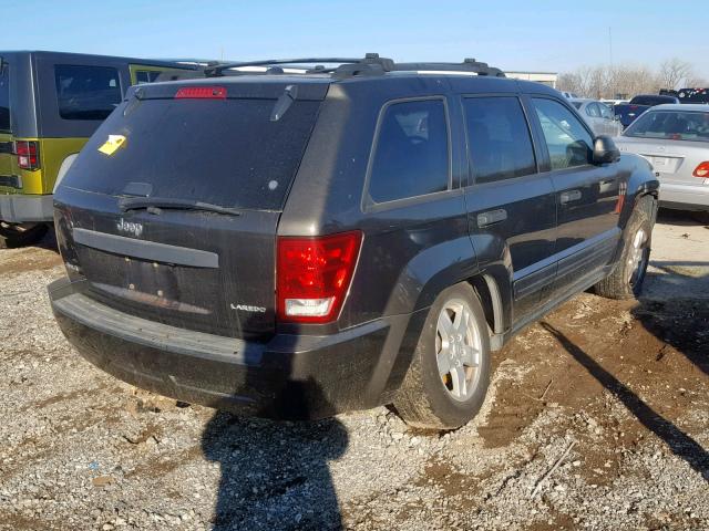 1J4GR48K85C550340 - 2005 JEEP GRAND CHER GRAY photo 4