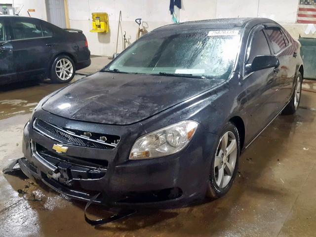 1G1ZC5E13BF305868 - 2011 CHEVROLET MALIBU 1LT BLACK photo 2