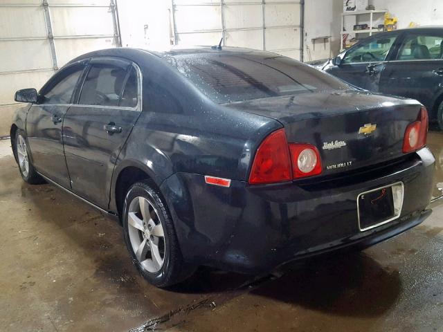 1G1ZC5E13BF305868 - 2011 CHEVROLET MALIBU 1LT BLACK photo 3