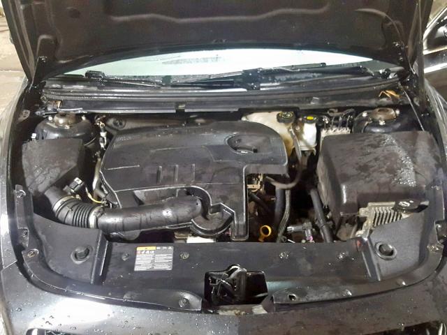 1G1ZC5E13BF305868 - 2011 CHEVROLET MALIBU 1LT BLACK photo 7
