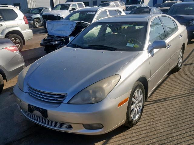 JTHBA30G045005937 - 2004 LEXUS ES 330 SILVER photo 2