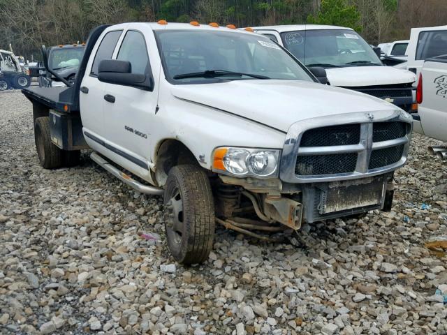 3D7MU48C24G112141 - 2004 DODGE RAM 3500 S WHITE photo 1