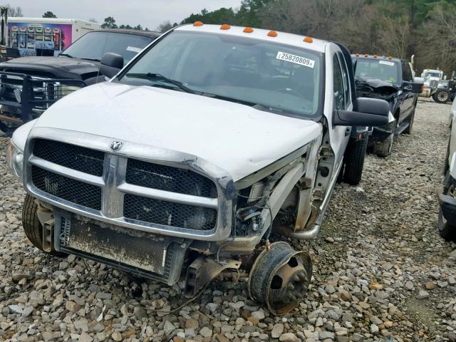 3D7MU48C24G112141 - 2004 DODGE RAM 3500 S WHITE photo 2