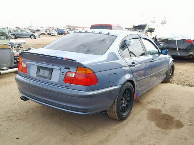 WBAAV53461FJ66679 - 2001 BMW 330 I BLUE photo 4