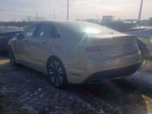 3LN6L5F96HR658739 - 2017 LINCOLN MKZ RESERV GOLD photo 3