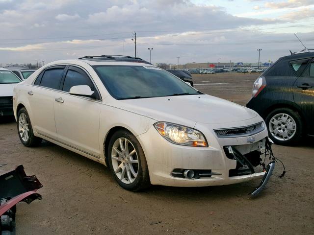 1G1ZE5E76BF288885 - 2011 CHEVROLET MALIBU LTZ WHITE photo 1