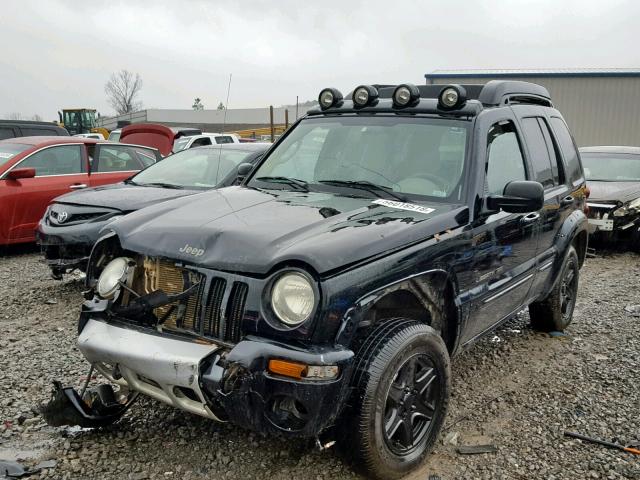 1J4GK38K43W551124 - 2003 JEEP LIBERTY RE BLACK photo 2