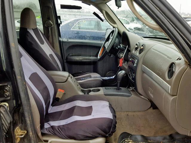 1J4GK38K43W551124 - 2003 JEEP LIBERTY RE BLACK photo 5