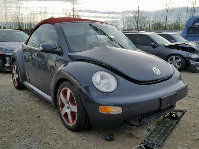 3VWCM31Y95M353166 - 2005 VOLKSWAGEN NEW BEETLE Сұр фото 1