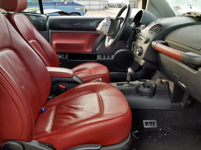 3VWCM31Y95M353166 - 2005 VOLKSWAGEN NEW BEETLE Сұр фото 5