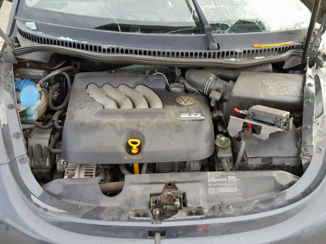3VWCM31Y95M353166 - 2005 VOLKSWAGEN NEW BEETLE Сұр фото 7
