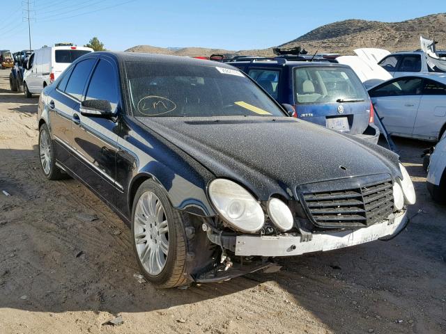 WDBUF56X48B310720 - 2008 MERCEDES-BENZ E 350 BLACK photo 1