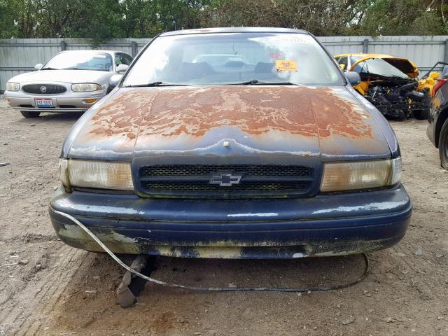 1G1BL5379PR111702 - 1993 CHEVROLET CAPRICE CL BLUE photo 10