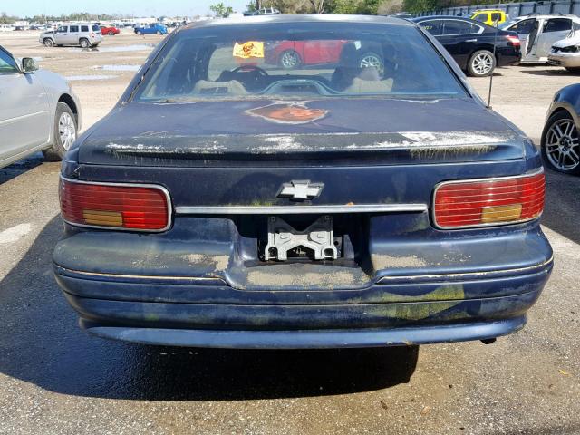 1G1BL5379PR111702 - 1993 CHEVROLET CAPRICE CL BLUE photo 9