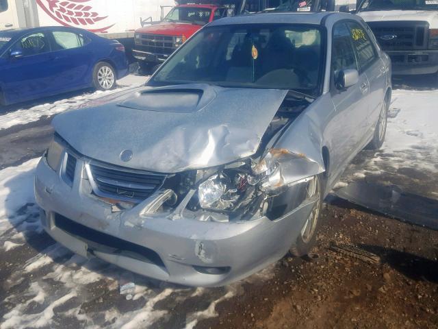 JF4GG22625H053422 - 2005 SAAB 9-2 AERO SILVER photo 2