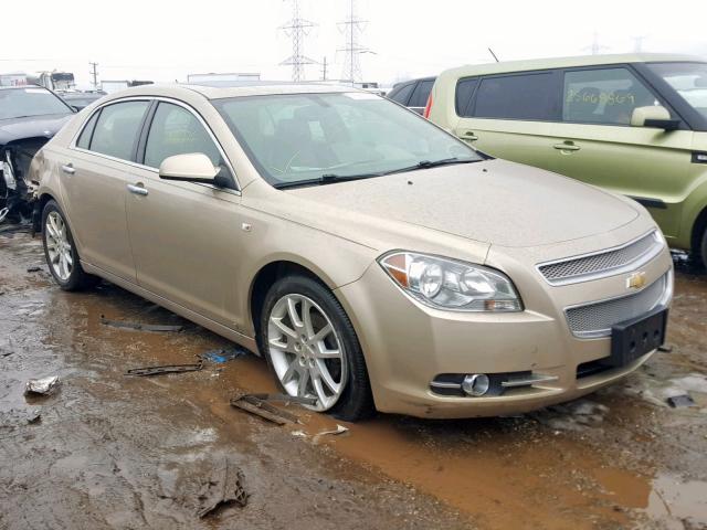 1G1ZK57738F283030 - 2008 CHEVROLET MALIBU LTZ GOLD photo 1