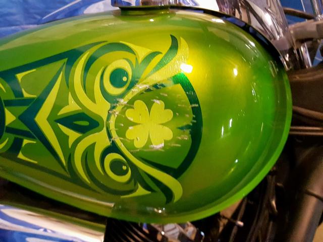 JKAVN2C158A020638 - 2008 KAWASAKI VN900 C GREEN photo 9