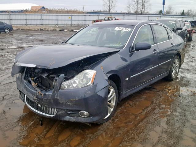 JNKAY01F48M653465 - 2008 INFINITI M35 BASE GRAY photo 2