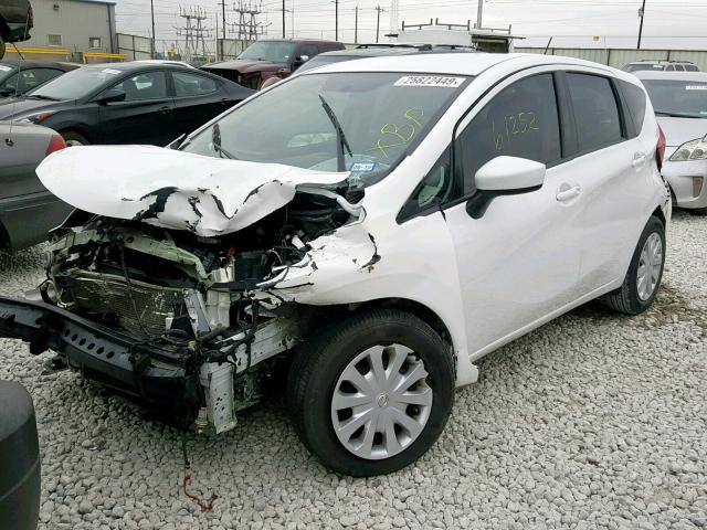 3N1CE2CP8GL386444 - 2016 NISSAN VERSA NOTE WHITE photo 2
