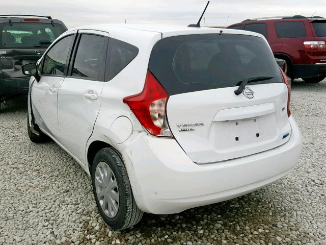 3N1CE2CP8GL386444 - 2016 NISSAN VERSA NOTE WHITE photo 3