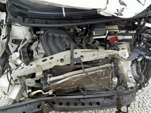 3N1CE2CP8GL386444 - 2016 NISSAN VERSA NOTE WHITE photo 7