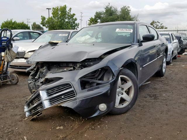 2B3CA3CV7AH301303 - 2010 DODGE CHARGER SX BLACK photo 2