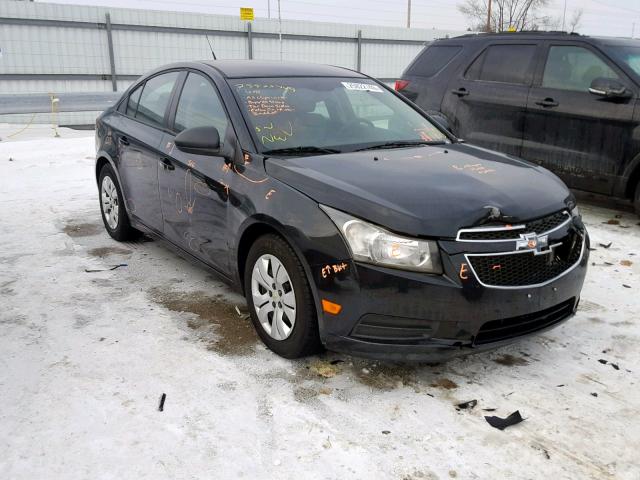 1G1PA5SG6D7237245 - 2013 CHEVROLET CRUZE LS BLACK photo 1