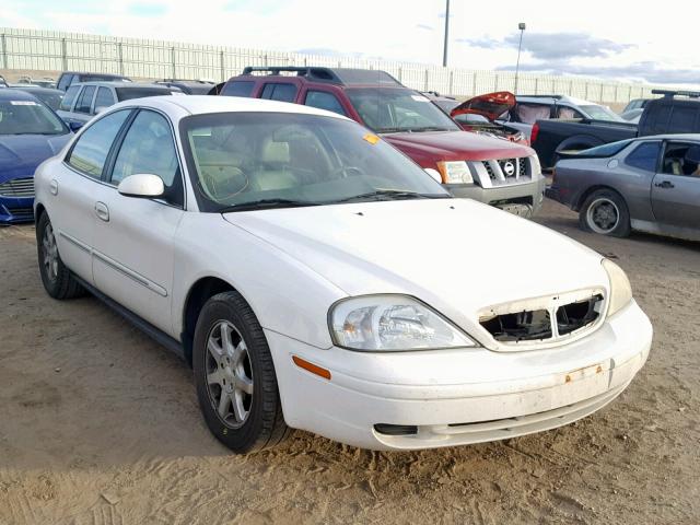 1MEFM53U7YG646440 - 2000 MERCURY SABLE LS WHITE photo 1