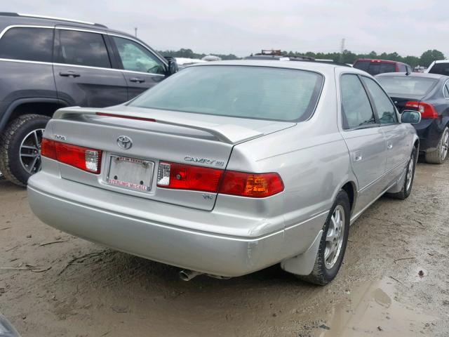 4T1BF28K41U120141 - 2001 TOYOTA CAMRY LE SILVER photo 4