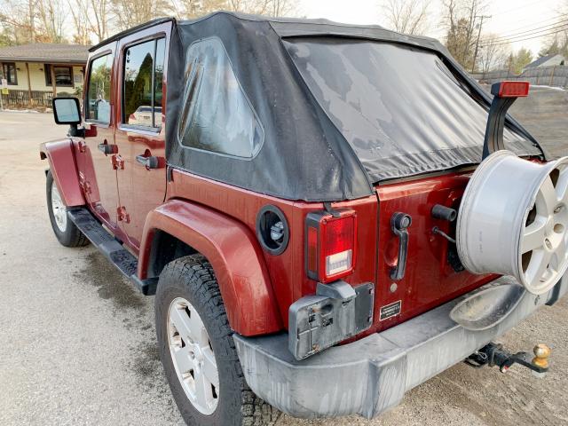 1J4GA591X7L154819 - 2007 JEEP WRANGLER S BURGUNDY photo 9