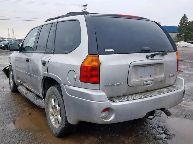 1GKDS13S662145043 - 2006 GMC ENVOY SILVER photo 3